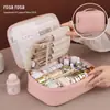 Free Split Advanced Sense Grande Capacidade Partição Armazenamento Bolsa Cosmética Viagem Portátil Bolsa de Lavagem Bolsa de Armazenamento de Cosméticos