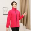 Suéter cárdigan de lana gruesa para otoño e invierno para mujeres de mediana edad y ancianas, abrigo superior casual de talla grande, ropa de lana, ropa de madre