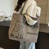 Bolsa de Lona Grande de Capacidad Casual para Mujer 2026 Nuevo Estilo de Moda Bolso de Mano para Salir Bolsa de Compras Bolso de Hombro para Viajes Diarios