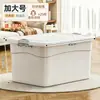 Caja de Almacenamiento de Ropa para el Hogar Caja Organizadora de Capacidad Extra Grande Tapa abatible Armario de Almacenamiento Extra Grande Cofre para Juguetes Ropa Artefacto