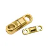 Conector de Hebilla de Figura de Ocho de Columna Sólida de Latón Accesorio Giratorio Universal Hebilla para Red de Pesca DIY Correa de Cuerda/Teléfono Móvil/Llave