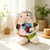 Solo Ropa de Muñeca/Ropa Hecha a Mano para Muñeca Conejo Jc Bonnie, Pijama, Vestido Mismo Estilo del Pequeño Libro Rojo, Conjunto para Muñeca de 32cm, Lindo