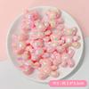 Cuentas Sueltas de Cuentas Acrílico Serie Rosa Luminoso Oso Conejo Pulsera Cadena para Teléfono Móvil Accesorios Accesorios DIY Venta al por Mayor