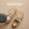 Mules de Suela Gruesa Augusden para Mujer 2026 Otoño Nuevos Planos Pequeños de Suela Suave Mules Casuales de Cobertura Completa