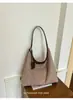 Bolsa grande retrô transfronteiriça para mulheres, nova bolsa tote casual da moda para o dia a dia, bolsa simples e super popular de ombro único de grande capacidade para mãe e filha