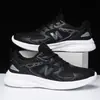 Zapatos de Hombre 2025 Otoño Nuevo Modelo al por Mayor Cuero y Malla Casual Transpirables Zapatos Deportivos Ligeros para Correr Zapatos de Moda