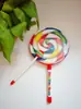 Atacado de fábrica quebra-cabeça ciência e educação pirulito tambor instrumento de percussão infantil tambor de pirulito de 6 polegadas