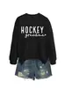 Sudadera para Mujer Amazon Otoño e Invierno Cómoda y Versátil Casual Transfronteriza Hockey Abuela Corazón Pequeño