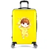 Mala com Padrão Personalizado Brinde Corporativo Mala de Bordo com Roda Universal Mala Trolley Estudante com Logo Personalizado Fábrica de Bagagem