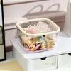 Caixa Organizadora de Mesa Personalizada, Caixa para Cosméticos, Essências e Produtos de Skincare, Caixa Organizadora Transparente com Tampa, Porta-Objetos de Armazenamento de Alta Qualidade