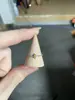 Anillo de Cadena Arcoíris Noche Estrellada Brillante Regalo para Niña Doce Piedras de Nacimiento Piedra del Mes Topacio Simple Nicho TK