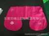 Moda Nuevo PVC inflable de doble capa con flocado Almohada de PVC inflable para madre e hijo Almohada de PVC inflable para el cuello