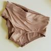 Nova roupa íntima sem costura feminina cintura nua respirável quadril simples leite sedoso japonês alta elasticidade cuecas confortáveis
