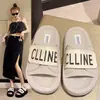Pantuflas de Lona Gruesa con Suela Gruesa para Mujer, Talla Grande, Exportación 2024, Para Usar al Aire Libre, Mocasines Casuales Perezosos de Velcro, Pantuflas de Moda para Otoño
