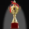 Nuevo Fabricante al por Mayor Empresa de Trofeos Metálicos Copa Conmemorativa de Reunión Anual Trofeo de Reunión Deportiva Estudiantil Contenido Hecho a Medida