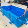 Litong lona dobrável tubo quadrado piscina à prova d'água tecido processamento de lago de peixes piscina lona lona lona atacado