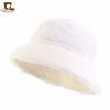 Sombrero de cuenca de piel de conejo de imitación de otoño e invierno sombrero para el sol cálido sombrero de pescador JDPM-62