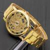 Reloj de pulsera de acero hueco con nueva perspectiva transfronteriza de Ginebra, reloj no mecánico, reloj para hombre, venta al por mayor al contado, reloj para hombre