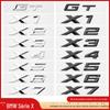 Aplicável a BMW X1X2 etiquetagem traseira X3X4X5X6X7GT letras XDrive tração nas quatro rodas modificação de etiqueta traseira Guerreiro Negro