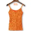 Nuevo chaleco pequeño ajustado de moda con lentejuelas, camisola sexy versátil 06#