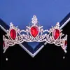 Corona de Novia Europea y Americana Barroca Tocado de Novia Transfronterizo Amazon Cumpleaños Corona para Ceremonia de Adulto Nuevos Accesorios para el Cabello