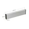 Suporte magnético de facas em aço inoxidável 304, suporte magnético forte sem furos, prateleira de armazenamento para cozinha, cabide de facas multifuncional