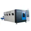 Máquina de corte láser plataforma única mesa intercambiable máquina de corte láser 1500W-30000W corte de metal acero inoxidable