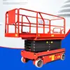 Plataforma Elevadora de Tijera Autopropulsada Vehículo de Mantenimiento Aéreo para Exteriores Plataforma Elevadora Hidráulica Eléctrica Elevador Autopropulsado