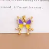 Colgante Transfronterizo Más Vendido Mariposa Esmalte Collar Accesorios para Mujeres, Diseño Simple, Componentes de Joyería Versátiles de Nicho para DIY