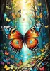 Nuevo Pintura de Diamantes 5D Mundo Animal Colorido DIY Pintura Decorativa de Diamantes Completos Fabricante Mayorista de Suministro Transfronterizo de Amazon
