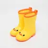 Botas de lluvia Great Dad para niños y niñas, suela suave, antideslizantes, ligeras, impermeables, para guardería, bebé, niños medianos y grandes