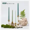 Velas Cónicas Largas de 25 CM Ambiente de Banquete de Bodas Velas Largas Vela Sin Humo de Color de 10 Pulgadas