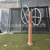 Novo equipamento de ginástica ao ar livre de plástico-madeira de padrão nacional para parques residenciais e praças, caminhos de ginástica anticorrosivos e ecológicos do fabricante original