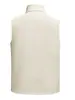 Colete com forro de fleece masculino outono e inverno ao ar livre leve repelente à água quente gola alta jaqueta colete roupa de trabalho jaqueta sem mangas colete esportivo
