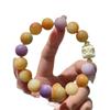 Pulseiras naturais de bodhi para homens e mulheres ao redor do dedo anel único de semente original fosco pulseira de contas de dança do leão contas texto jogo pulseira atacado