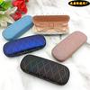Estuche para gafas de sol para hombre y mujer, moderno, antipresión, portátil, con marco grande, de hierro, para miopía, caja de almacenamiento