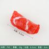 Modelo de rolo de carneiro de simulação PVC rolo de carne bovina restaurante de hotpot amostras de comida falsa adereços de decoração de vitrine de hotel