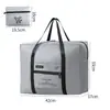 Bolsa de armazenamento premium para viagens e fitness transfronteiriça, bolsa de ombro dobrável, bolsa tote e bolsa de armazenamento portátil de grande capacidade para itens essenciais de maternidade