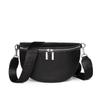 Bolso de cuero transfronterizo para mujer, riñonera al por mayor, nueva moda 2022, bandolera de hombro, bolso de pecho de cuero de capa superior, bolso pequeño