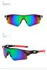 Nuevas gafas de sol deportivas para ciclismo al aire libre para hombres y mujeres, lentes de PC a prueba de explosiones, gafas deportivas para montar 9181 gafas de sol al por mayor