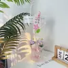 Buquê de Flores de Lã Desenho Animado Presente Feito à Mão para Melhor Amigo Pequeno Buquê Presente de Dia dos Namorados Dia das Mães Buquê