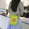 Bolsa para botella de agua con diseño de oso lindo estilo japonés, nuevo diseño ligero y minimalista, perfecta para que los estudiantes la lleven a clase, versátil bolsa cruzada, también adecuada como bolsa para teléfono