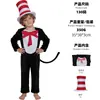 5 Fantasias Infantis de Halloween O Gato de Chapéu Peça de Teatro Fantasias Cosplay