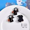 Calabaza de Halloween Promocional Calavera Fantasma Accesorios de Resina Hechos a Mano Material DIY Carcasa para Teléfono Móvil Imán para Refrigerador Diadema para el Cabello