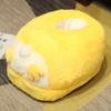 Bonito desenho animado animal aquecimento pelúcia pés cobrir o pé quente bolsa ajustável carregamento inverno aquecimento elétrico pé geração