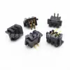 Soporte de batería enchufable de pie curvo de 2p espaciado 2.0PH conector de batería de matamoscas eléctrico base hembra DS-A11F-C-2P-L1