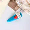 Pinza para el pelo de gatito azul, un accesorio para el pelo lindo y femenino para mujeres, perfecto para flequillos laterales o para sujetar mechones sueltos