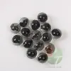 20 Pzas 16mm flor de cuatro pétalos negra cuentas de vidrio 1.6cm morado transparente bola de cuatro piezas Petalo Negro damero