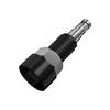 Conector de Panel de Cobre Puro de 2 mm Chapado en Oro Asiento Hembra Banana Bloques de Terminales de Silbato Pequeño