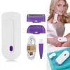 Depiladora de inducción para piernas Instrumento de belleza para depilación Instrumento depilador para mujeres parte privada depilación de todo el cuerpo Depiladora de doble cabezal